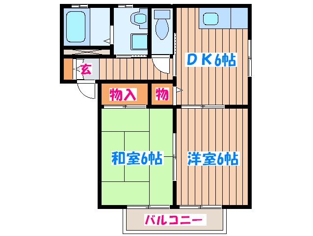 間取り図 パディ壱番館
