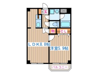 間取図 クラベ－ル