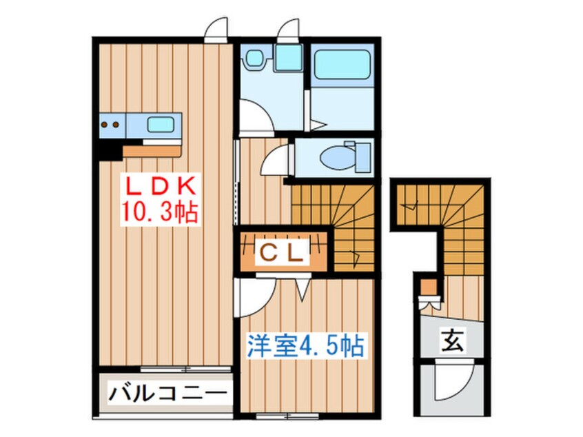 間取図 ベルクレスト