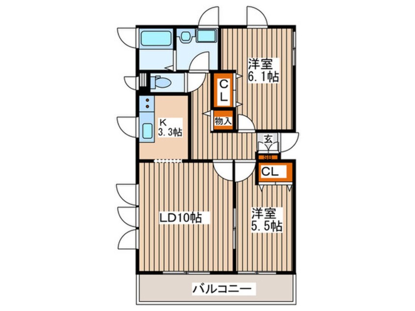 間取図 ハイデルベルグ