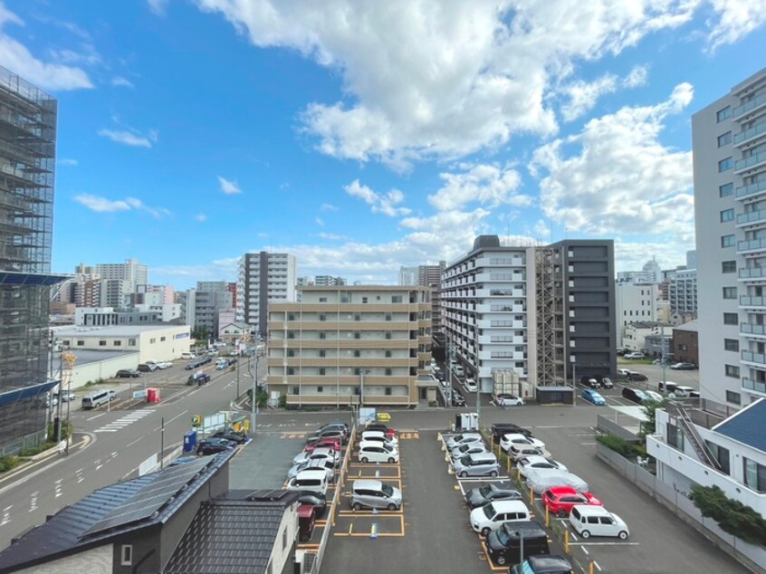 室内からの展望 昇龍ビルⅡ