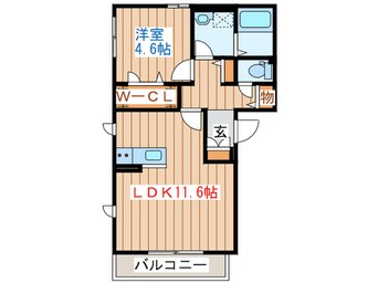 間取図 ドムスアルバ宮城野