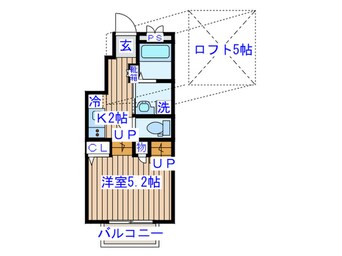 間取図 THEソレイユ荒巻神明町　A棟