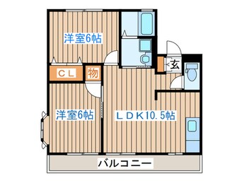 間取図 ラ・メルベイユＣ棟