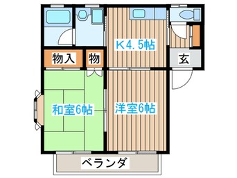 間取図 アーバンホーム大手Ｂ