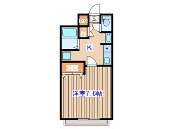 間取図 ヒルトップ晩翠