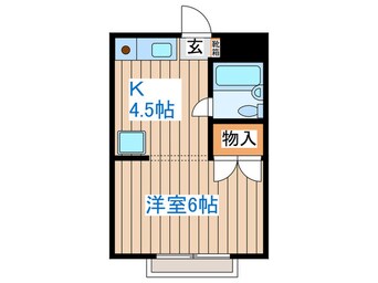 間取図 メゾン落合