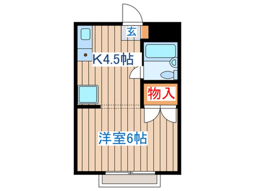 間取図 メゾン落合