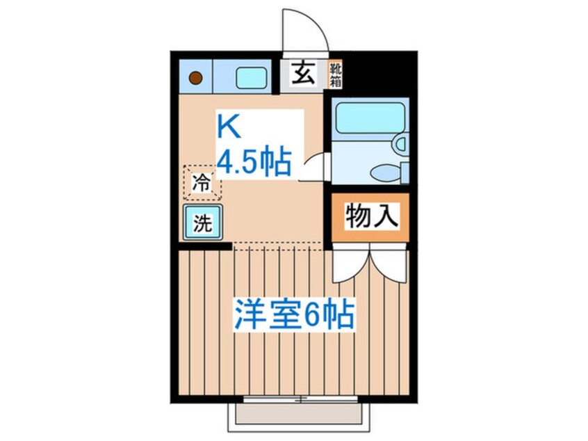 間取図 メゾン落合