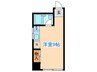 コーポ土樋（701） 1Rの間取り