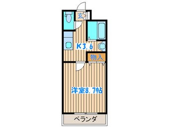 間取図 アムール・シャトー