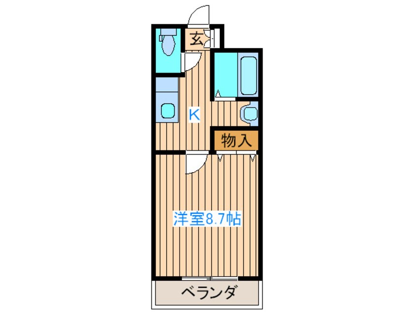 間取図 アムール・シャトー