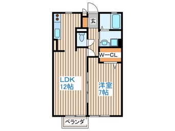間取図 ハピネス