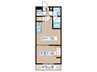 Casa Tutti 1DKの間取り