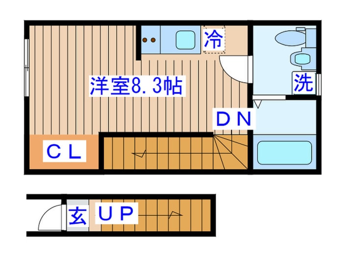間取り図 スカイコート小松島A