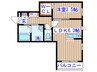 Casa di tutti 1LDKの間取り
