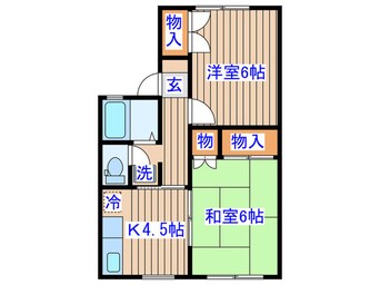 間取図 サンライズ館　Ｄ棟