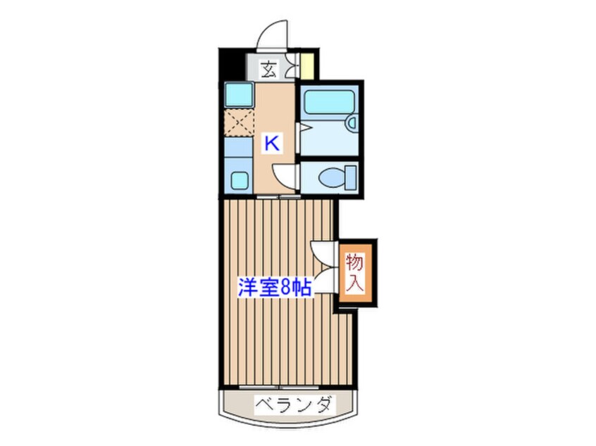 間取図 クレール小林