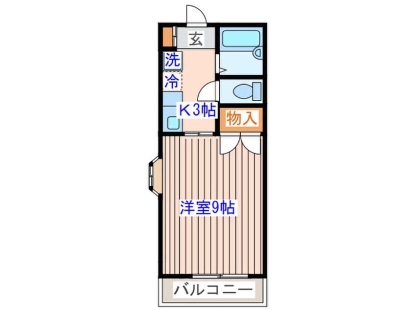 間取図 クレール小林