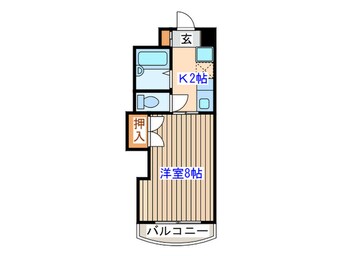 間取図 クレール小林
