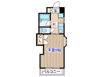 間取図 クレール小林