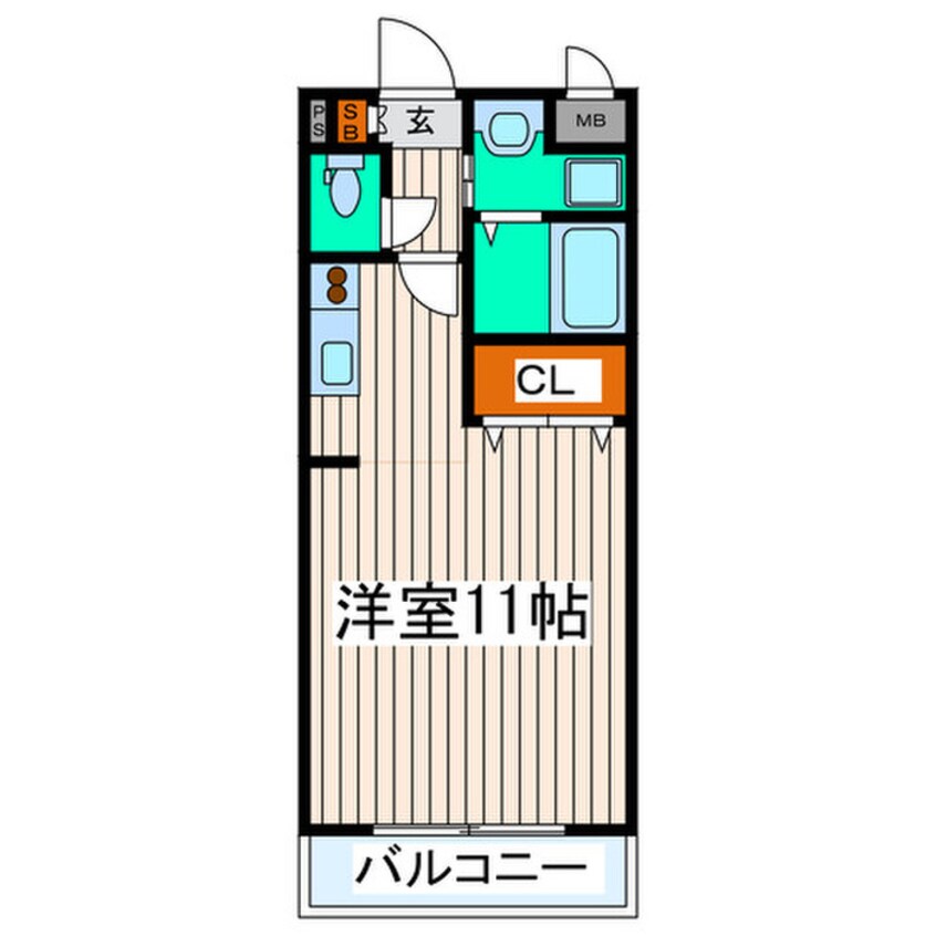 間取図 レーベンス柏木