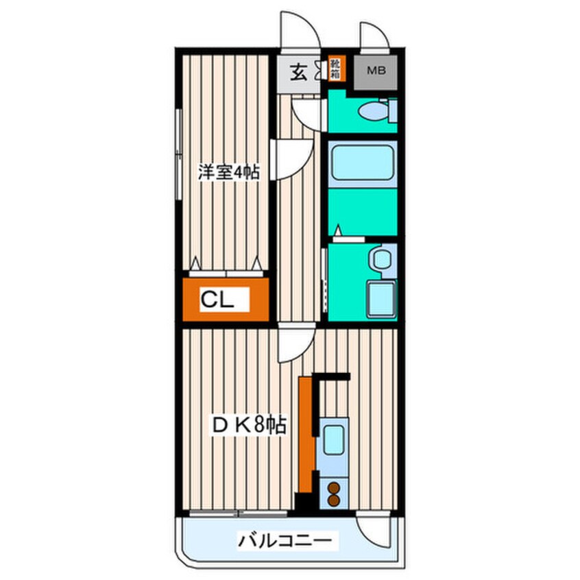 間取図 レーベンス柏木