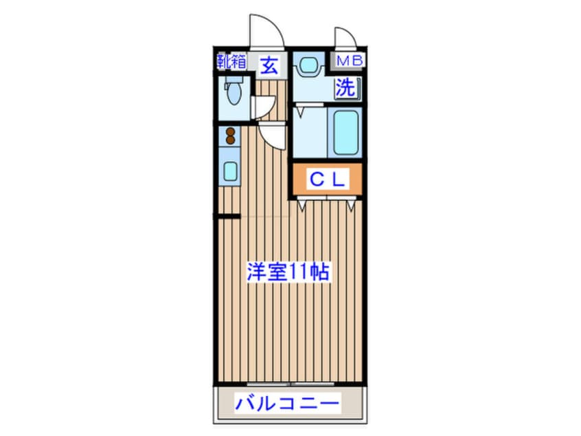 間取図 レーベンス柏木