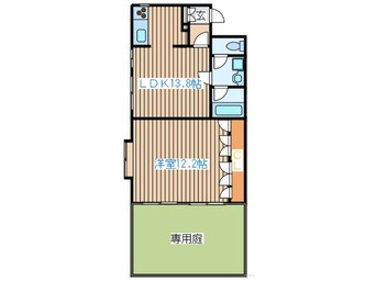 間取図 レアル多賀城