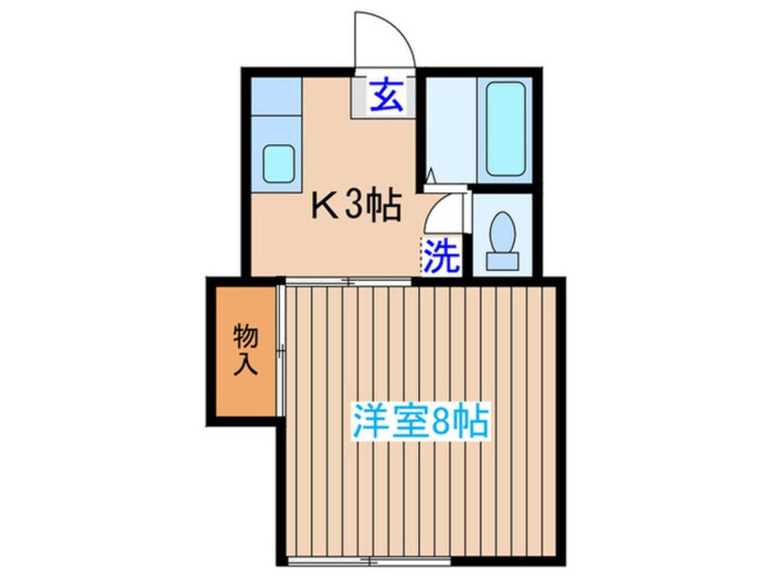 間取図 第２小田原コーポ