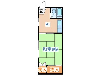 間取図 ラフレシア荘