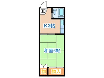 間取図 ラフレシア荘