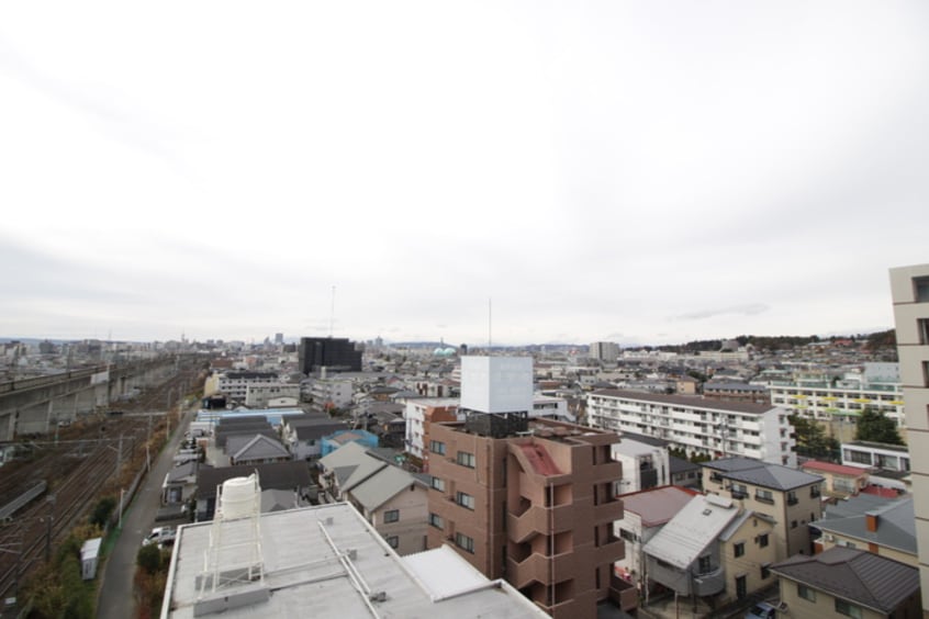 室内からの展望 ロイヤルヒルズ東仙台