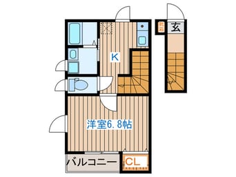 間取図 クレスト五十人町