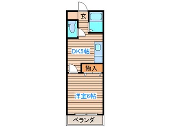 間取図 コーポ田専