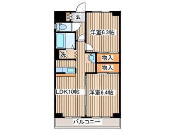 間取図 グランソール東照宮