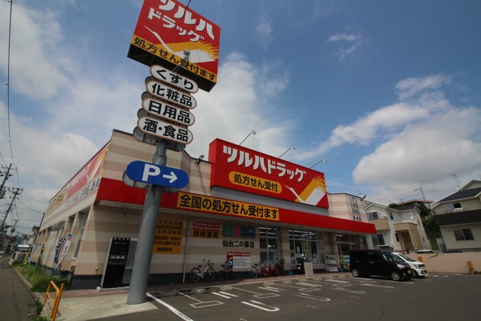 ツルハドラッグ　二の森店(ドラッグストア)まで900m グランソール東照宮