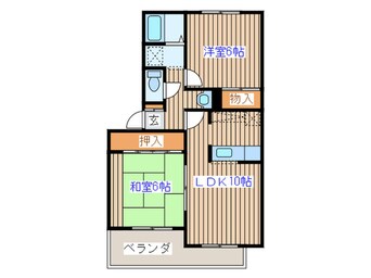 間取図 レジデンス・サイトウⅡ