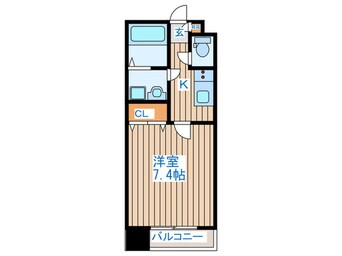 間取図 シェルグランデ東口