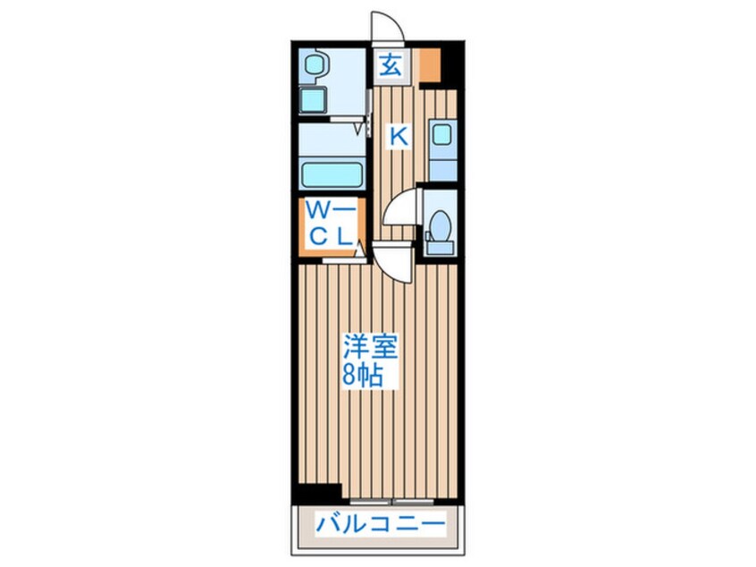 間取図 ウルス花京院A