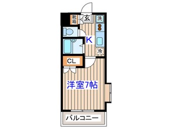 間取図 ユ－ヒルズ
