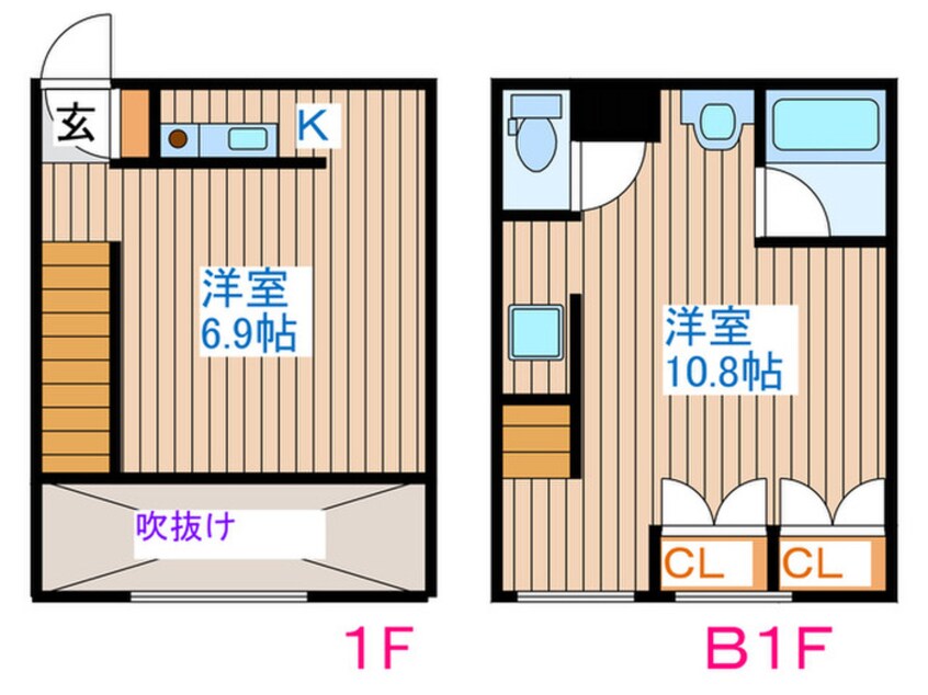 間取図 宮城野コ－トステ－ジ