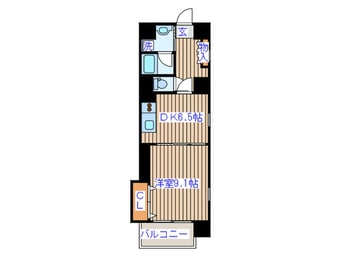 間取図 ヴィアーレ勾当台Ⅰ
