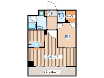 間取図 ヴィアーレ勾当台Ⅰ