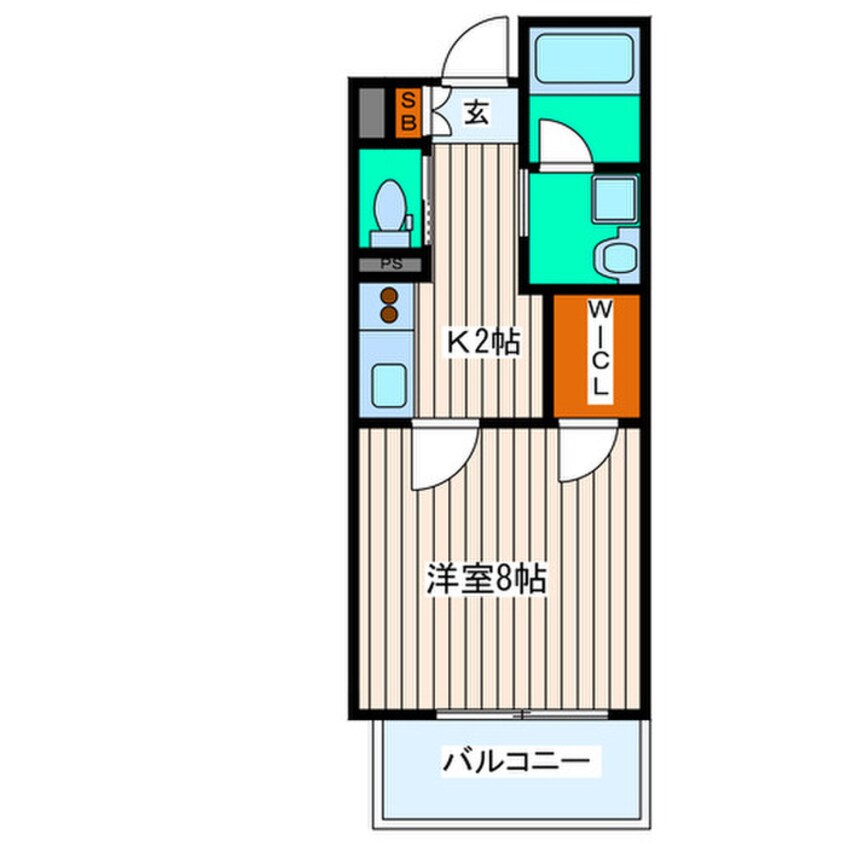 間取図 ヴィアーレ勾当台Ⅱ