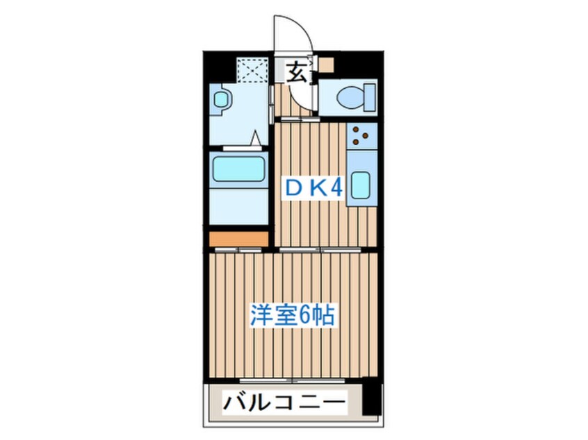 間取図 ディオコート長町