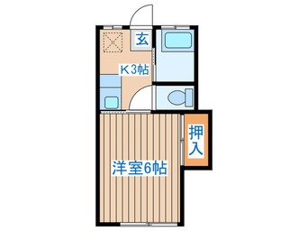 間取図 コーポアテネ