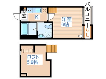 間取図 ブエナビスタ長町