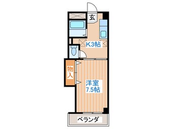 間取図 アーバンハイツ福住Ⅰ