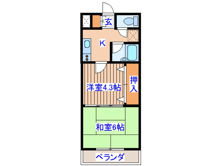 間取図 リビングステージ東仙台